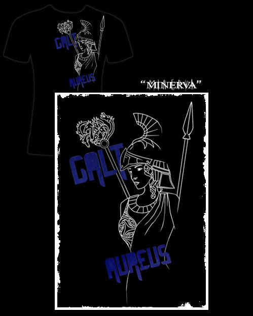 t-shirt: minerva