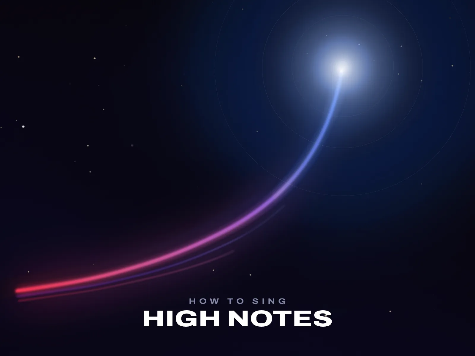how to sing high notes without straining