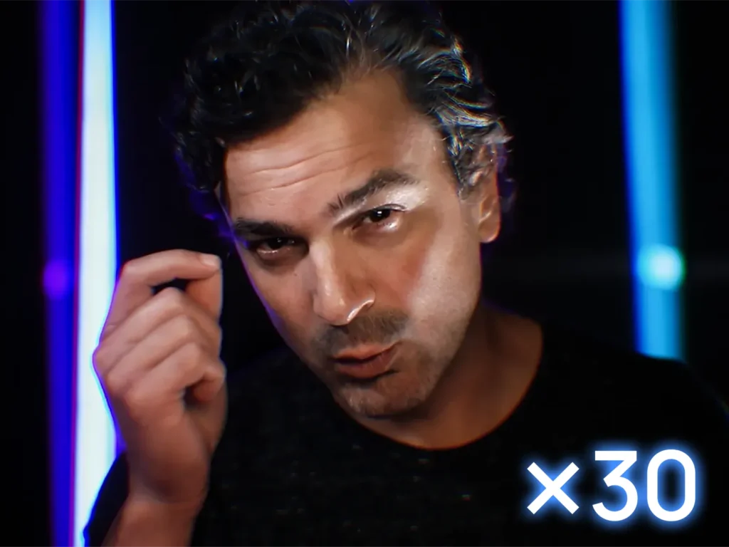 Saher Galt in Studio